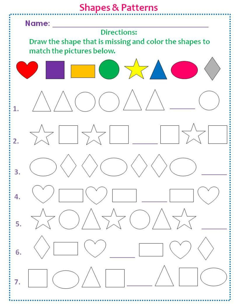 Shapes, Patterns, Tracing, & Fine Motor Skill Development Intended For Tracing Name Layla