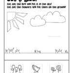 Summer Preschool Worksheets | Summer Preschool With Letter I Worksheets Cut And Paste