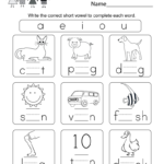 This Is A Fun Phonics Worksheet For Preschoolers Or Within Alphabet Sounds Worksheets Pdf