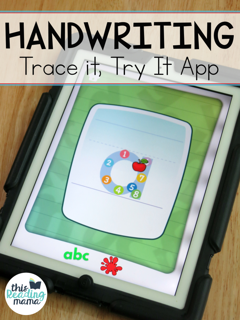 Trace It, Try It Handwriting App   This Reading Mama Inside Alphabet Tracing Free App