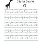 Trace Letter G Trace Letter G Activity Trace Small Letter C Intended For Letter G Worksheets For Kindergarten Pdf