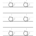Trace My Alphabet And Numbers: Printables With 2 Inch Pertaining To Alphabet Tracing With Arrows