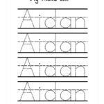 Trace My Name Worksheets | Activity Shelter In Personalized My Name Tracing Printable
