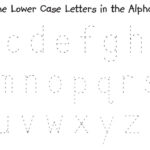 Trace The Alphabet Uppercase And Lowercase Printable Throughout Uppercase Alphabet Tracing