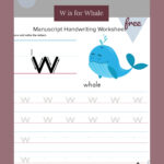 Tracing And Writing Letter W | Teaching Homeschool Within Letter W Tracing Paper