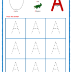 Tracing Letters   Alphabet Tracing   Capital Letters Within Alphabet A Tracing Sheet