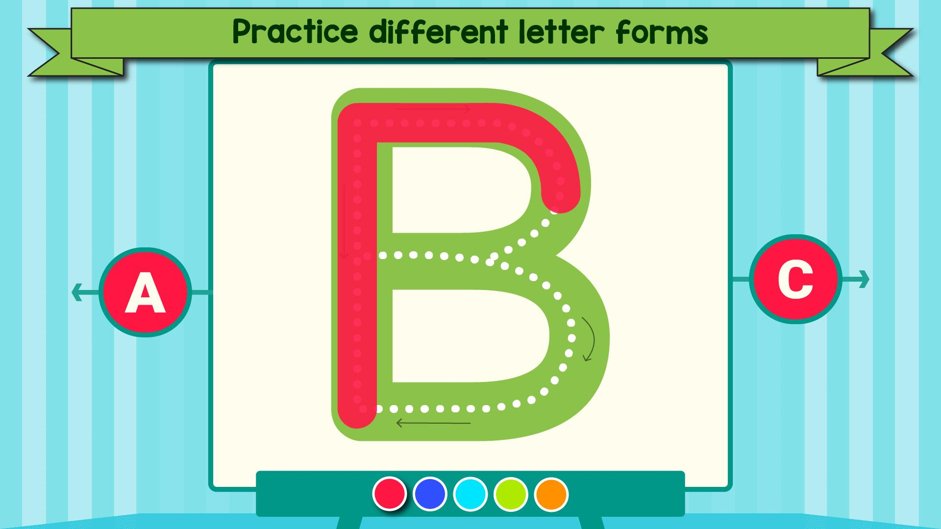 Tracing Letters &amp;amp; Numbers - Abc Kids Games For Android - Apk in Letter Tracing Games