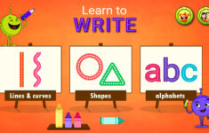 Tracing Letters & Numbers – Abc Kids Games For Android – Apk regarding Letter Tracing Games