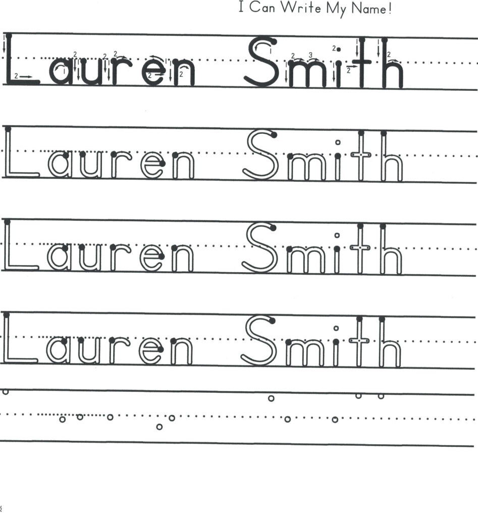Tracing Names Preschoolers My Name Printable More Tracing Regarding Rainbow Name Tracing