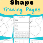 Tracing Shapes Worksheets   Fun With Mama With Benefits Of Name Tracing