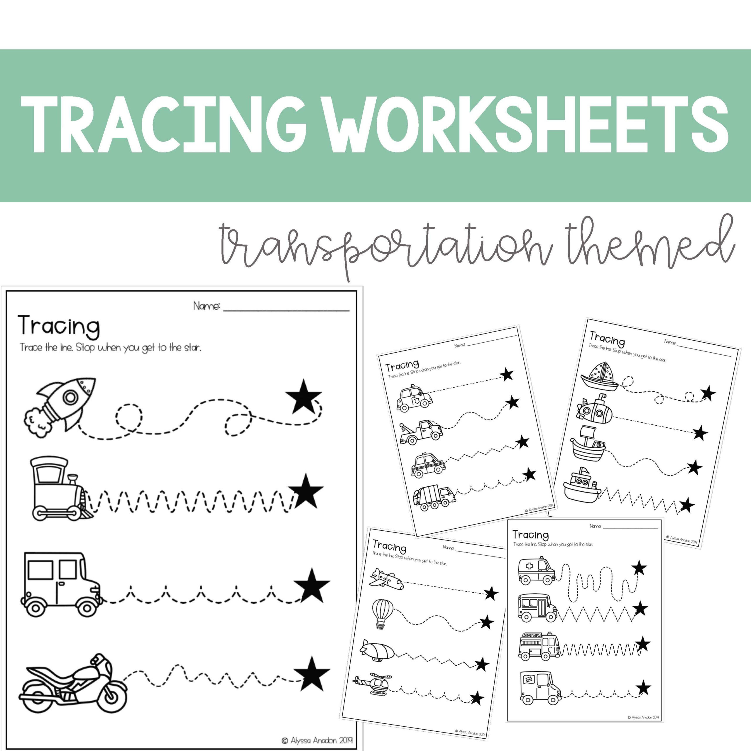 Tracing Worksheets Great For Distance Learning | Writing pertaining to Pre K Name Tracing Template