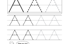 Uppercase Letter Tracing Worksheets (Free Printables inside Alphabet Tracing Capital Letters