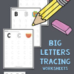 Uppercase Letters Tracing Worksheets (Set 1) In 2020 (With Within Letter Orientation Worksheets