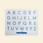 Us $12.84 27% Off|Magnetic Alphabet Letter Tracing Board With Stylus Pen  Educational Toy Set Learning Spelling Writing For Kids|Drawing Toys|   For Alphabet Tracing Order