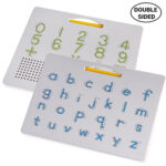 Us $21.16 44% Off|2 In 1 Magnetic Drawing Board Alphabet Letter Tracing  Board Educational Letters Read Write Learning Preschool Educational Toy| |    Regarding Alphabet Tracing Toys