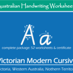 Victorian Modern Cursive Handwriting Worksheets   Complete Alphabet In Alphabet Tracing Victorian Cursive