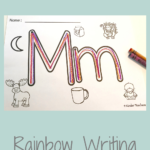 What Is Rainbow Writing   Fun, Engaging Activity   4 Kinder Pertaining To Rainbow Name Tracing