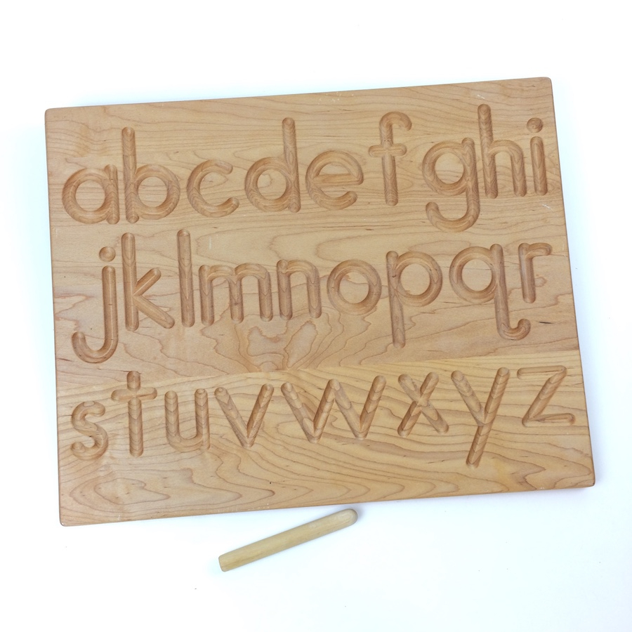 Wooden Alphabet Tracing Board pertaining to Alphabet Tracing Toys