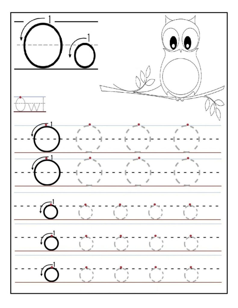 Worksheet ~ Awesome O Worksheets For Kindergarten Image Within Letter O Worksheets Free