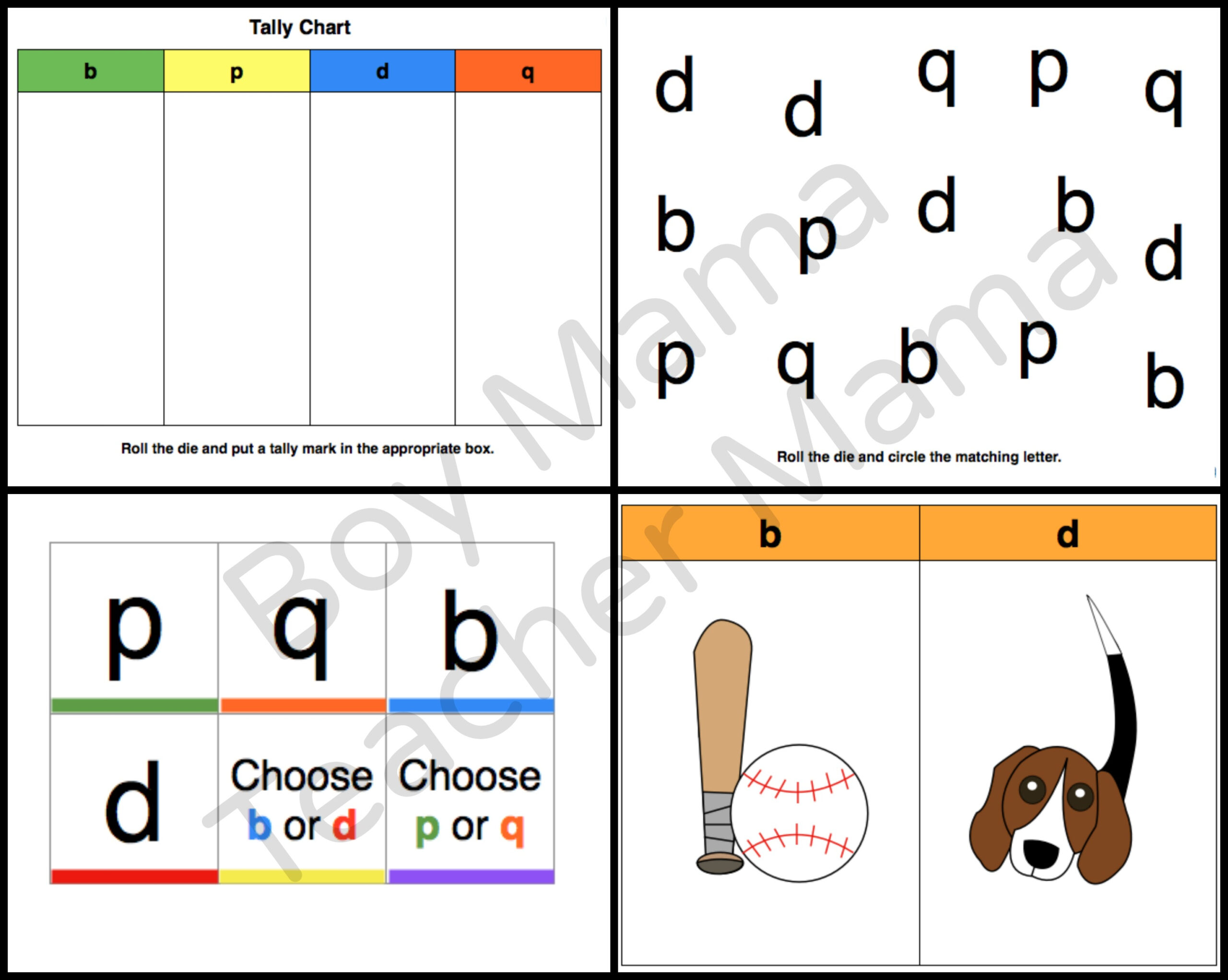 Worksheet For Letter B And D | Printable Worksheets And pertaining to Alphabet Worksheets Kidslearningstation