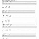 Worksheet ~ Kindergarten Handwriting Booklet Cursive Inside Name Tracing Cursive