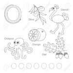 Worksheet ~ Tracing Worksheet For Children Full English With Regard To Alphabet O Tracing