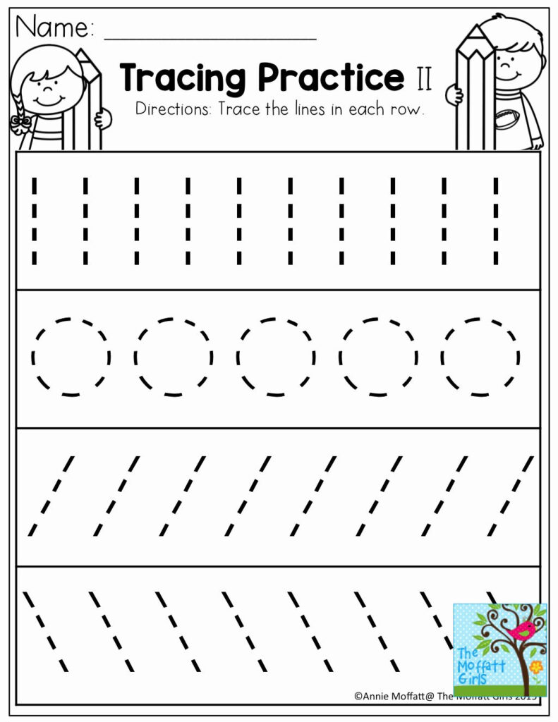 Worksheets For 3 Year Olds For 3 Year Old Alphabet Worksheets