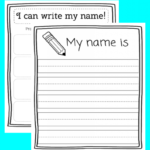 Worksheets : Name Tracing Printable Eduprintables Fabulous For Personalized My Name Tracing Printable