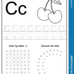Writing Letter C. Worksheet. Writing A Z, Alphabet Regarding C Letter Worksheets