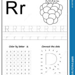 Writing Letter R. Worksheet. Writing A Z, Alphabet Throughout Letter R Worksheets Free