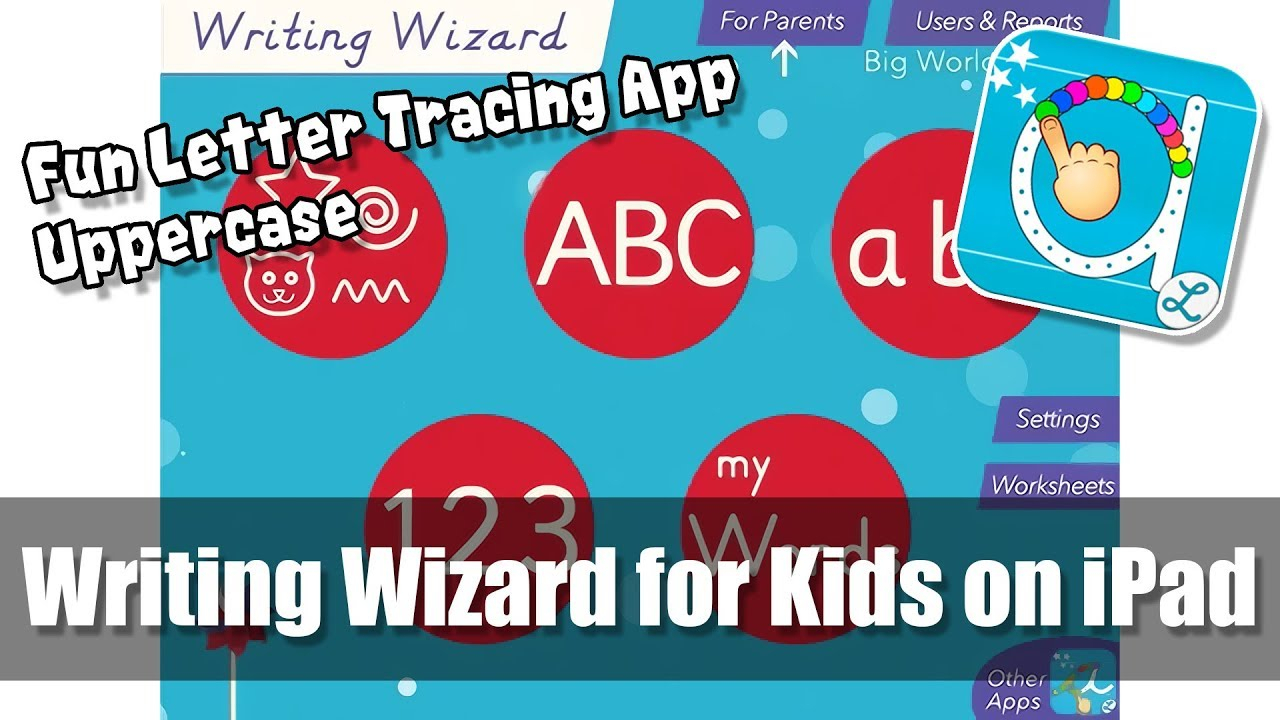 Writing Wizard For Kids On Ipad - Full Uppercase - Fun Letter Tracing &amp;amp;  Alphabet Learning App with Alphabet Tracing On Ipad