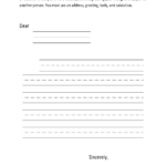 Writing Worksheets | Letter Writing Worksheets With Letter Writing Worksheets For Grade 5