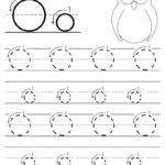 10 Letter O Worksheets For Kindergarten In 2020 | Letter O Pertaining To Letter O Tracing Worksheets Preschool