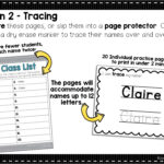 10 Ways To Help Children Master Name Writing   Play To Learn Inside Name Tracing Observation