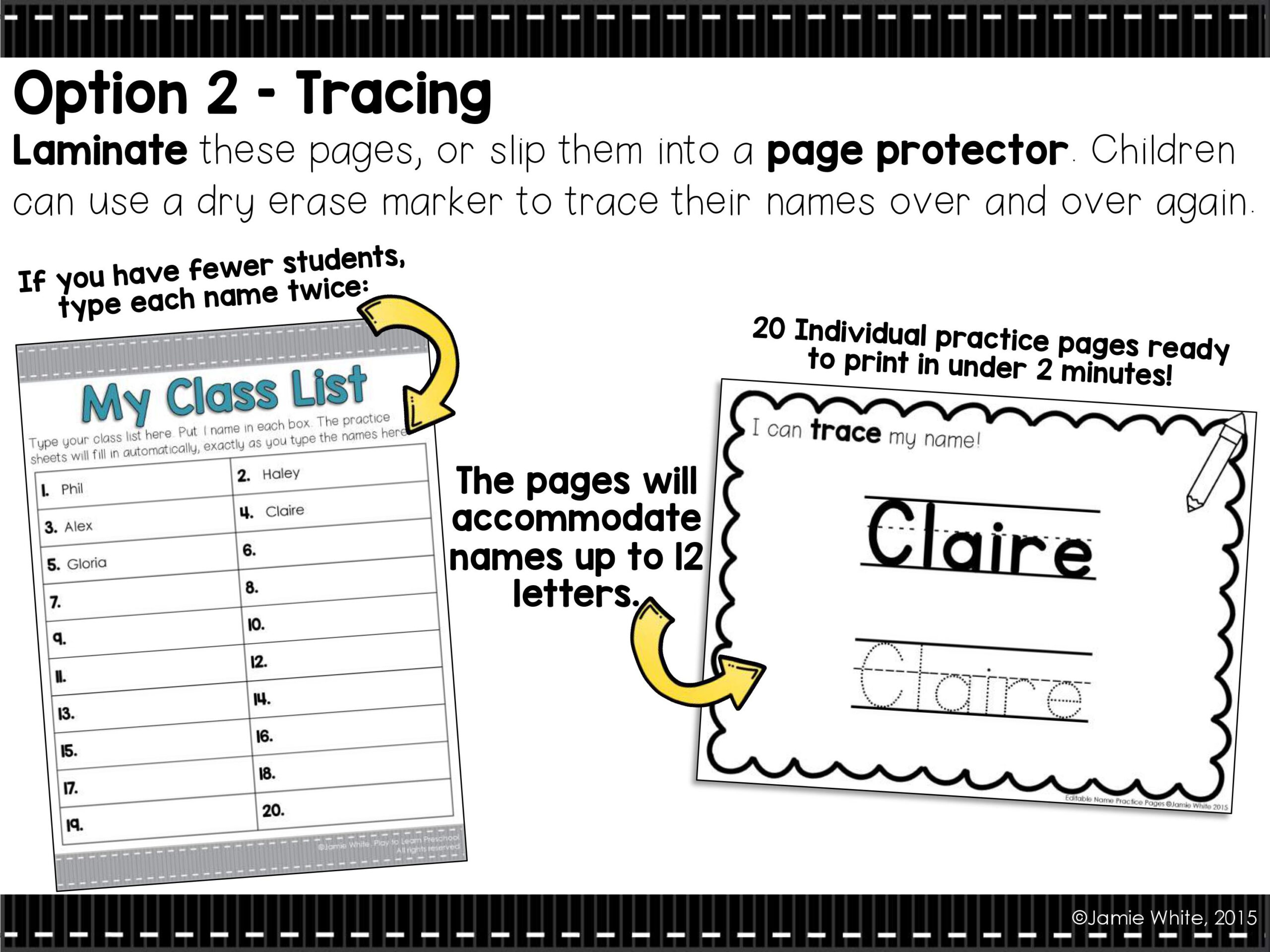 10 Ways To Help Children Master Name Writing - Play To Learn inside Name Tracing Observation