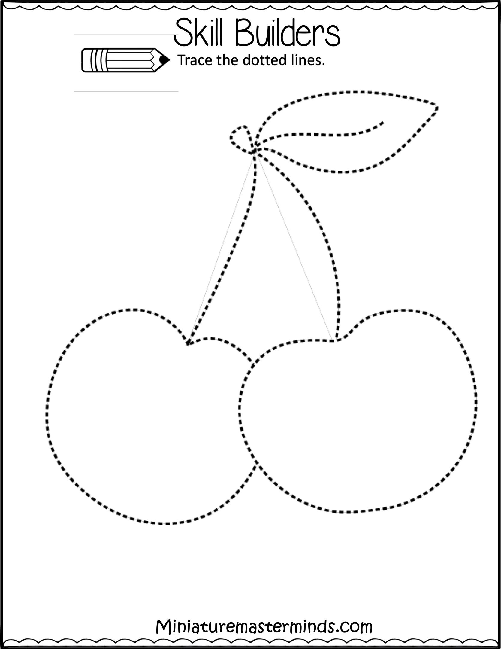 10+Preschool Tracing Worksheets - Best Coloring Pages For