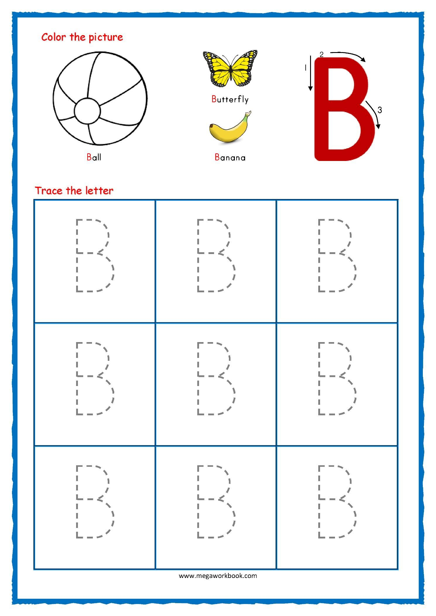 16 Printable Worksheets Alphabet Tracing In 2020 | Alphabet