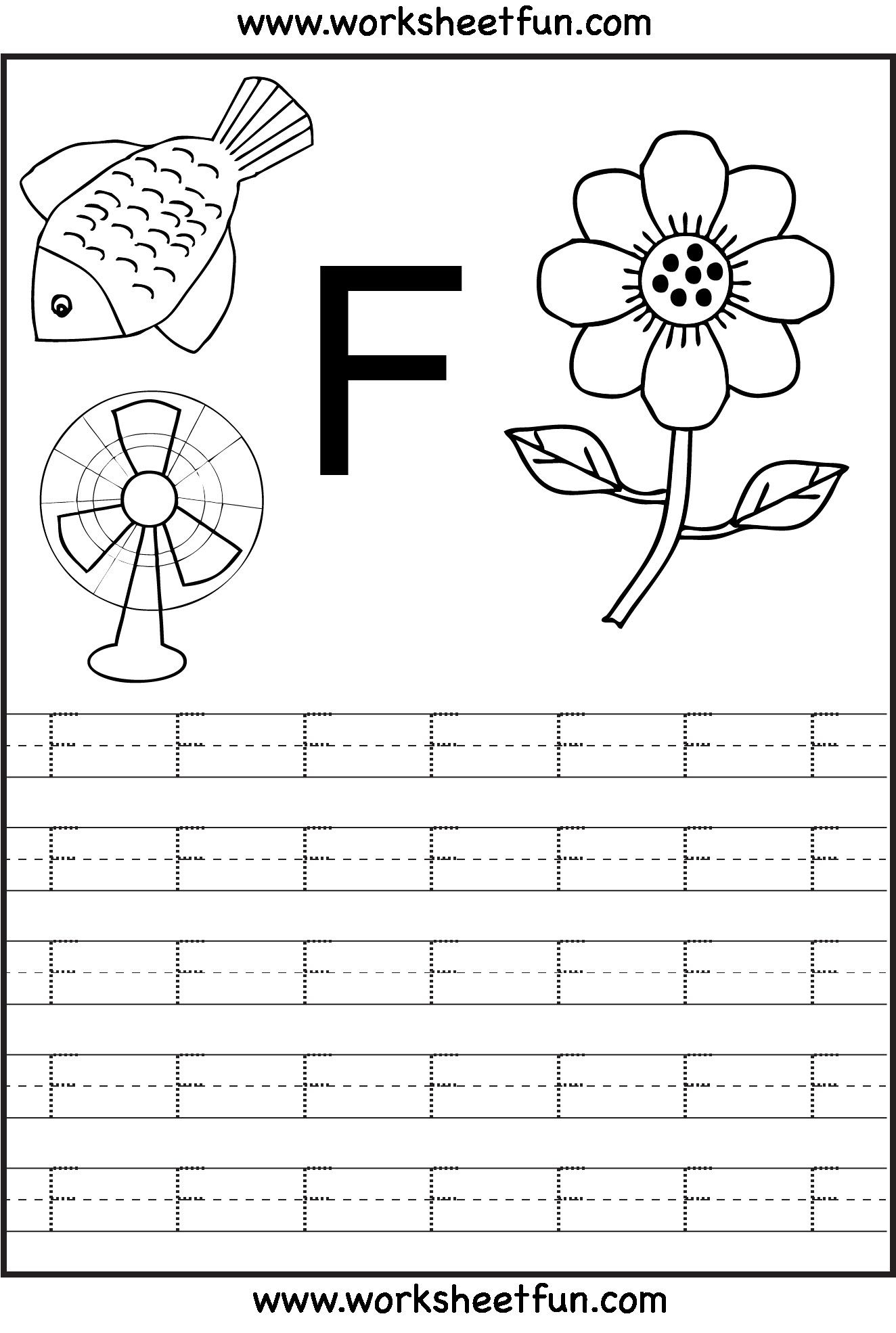 2 Letter F Worksheet Activities Capital Letter D Coloring pertaining to Letter F Worksheets Pdf