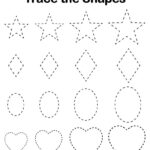 3 Tracing Shapes Worksheets   Smallest To Largest | Shape