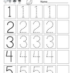 4 Patterns Preschool Tracing Worksheets In 2020