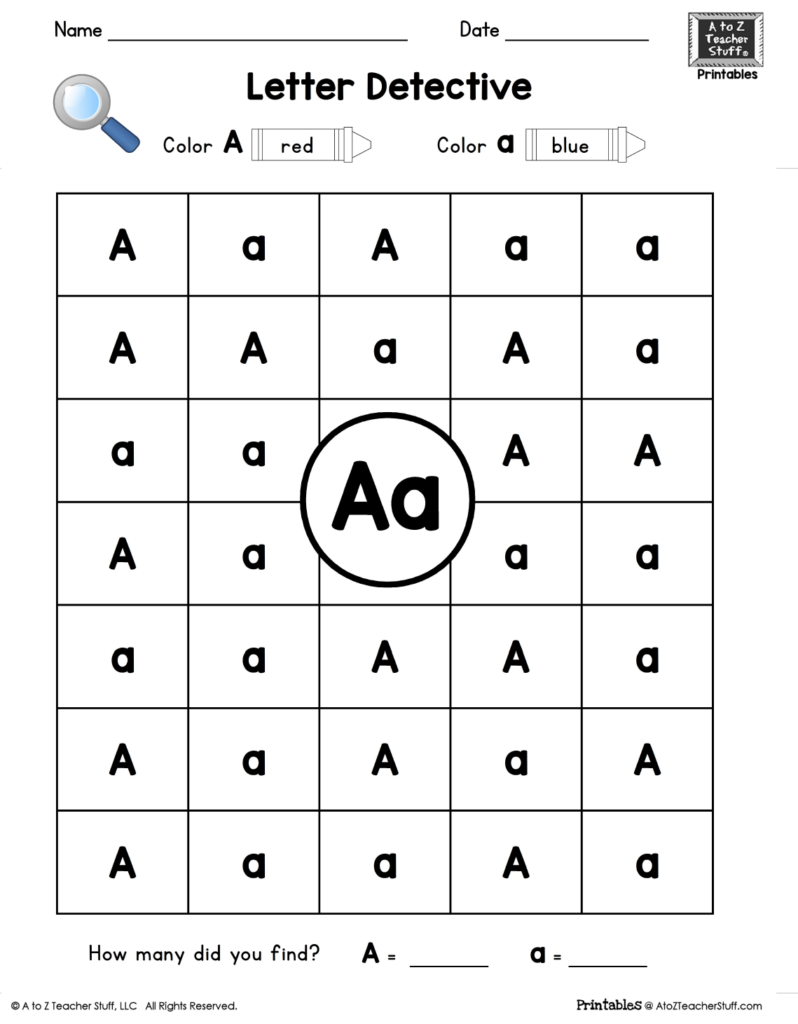 49 Marvelous Letter Recognition Activities Printables Inside Alphabet Recognition Worksheets Free