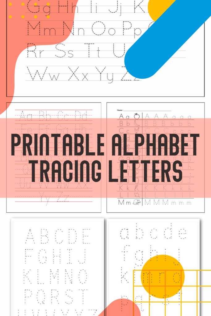 5 Best Free Printable Alphabet Tracing Letters   Printablee With Regard To Letter 5 Tracing