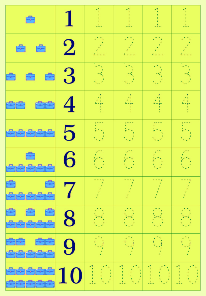 5 Best Printable Number 5 Tracing Worksheets   Printablee