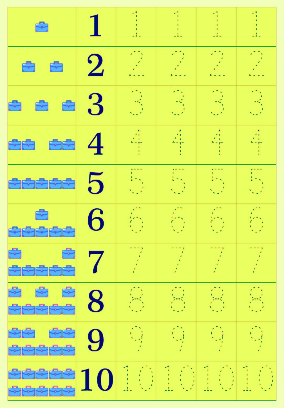 5 Best Printable Number 5 Tracing Worksheets - Printablee