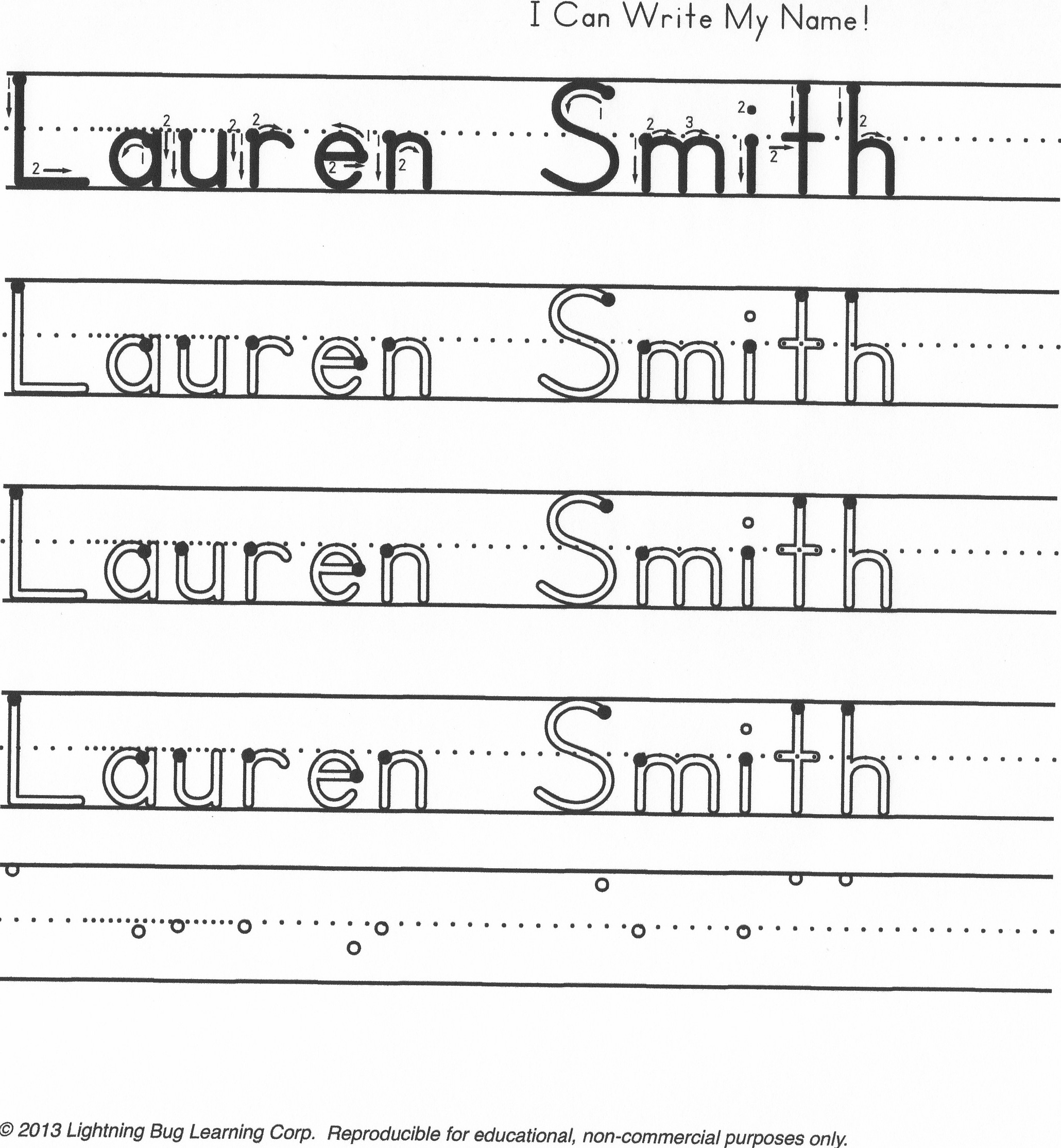 6 Best Images Of Your Name Tracing Printable Worksheets regarding Name Tracing Letters