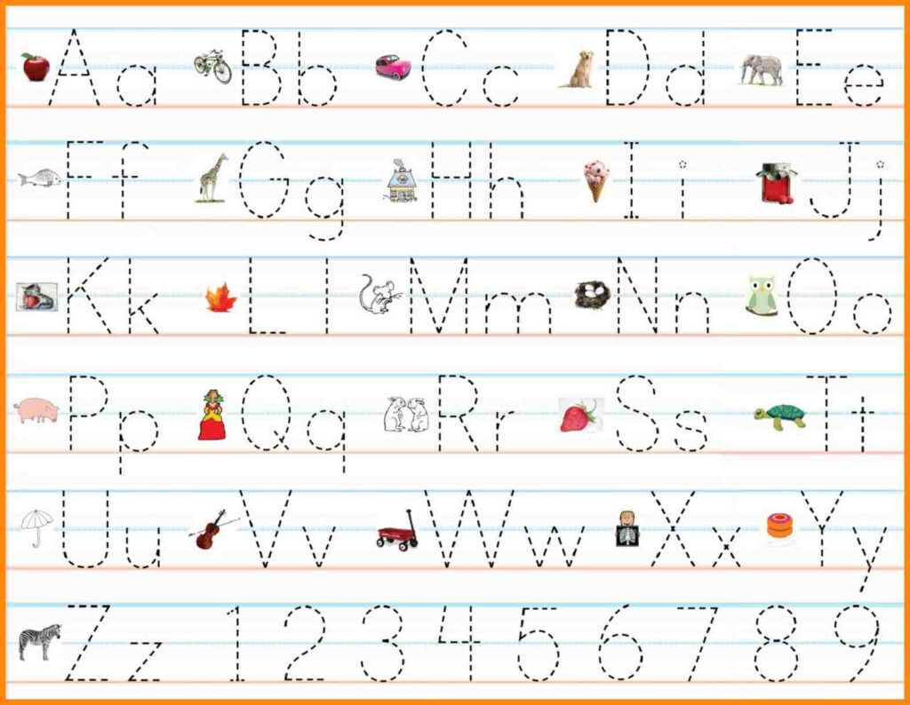 60 Marvelous Name Writing Practice Preschool Handwriting