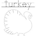 8 Printable Thanksgiving Tracing Worksheets & Handwriting
