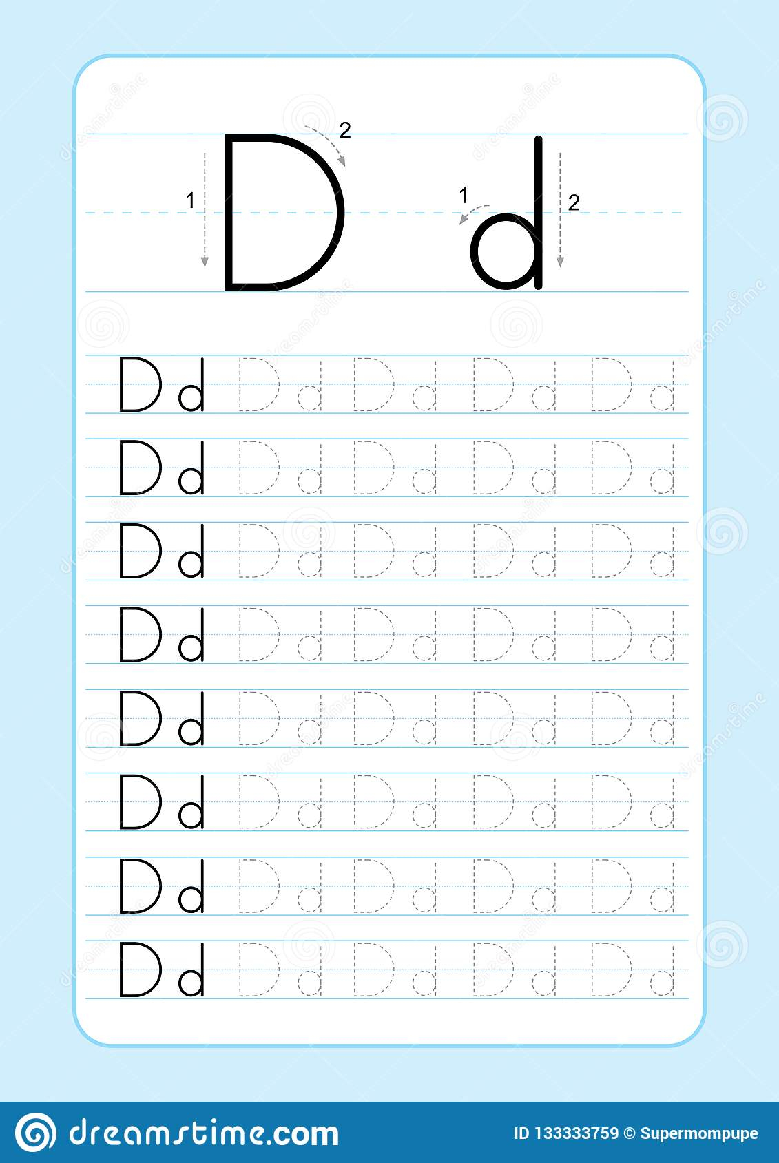 Abc Alphabet Letters Tracing Worksheet With Alphabet Letters