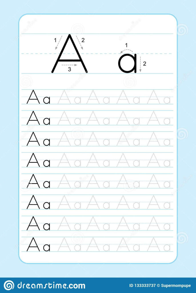 Abc Alphabet Letters Tracing Worksheet With Alphabet Letters Abc Alphabet Letters Tracing Worksheet With Alphabet Letters
