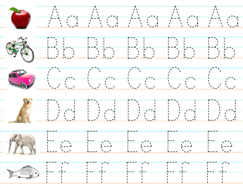 Abc Tracing Worksheets Pdf | Printable Worksheets And